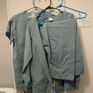 Blue Scrub Set